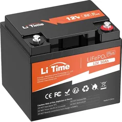 LI12-50 - Lithium-Akku, LiFePO4, 12,8 V, 50 Ah