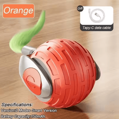 Inspire Picks Interactive Hanging Bird Cat Toy With Catnip And Sound Effects orange Style B