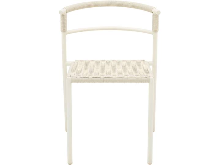 Gartenstuhl Wila Weiss Stahl 56 cm - Gartenstuhl - Wetterfeste Gartenmöbel & Accessoires