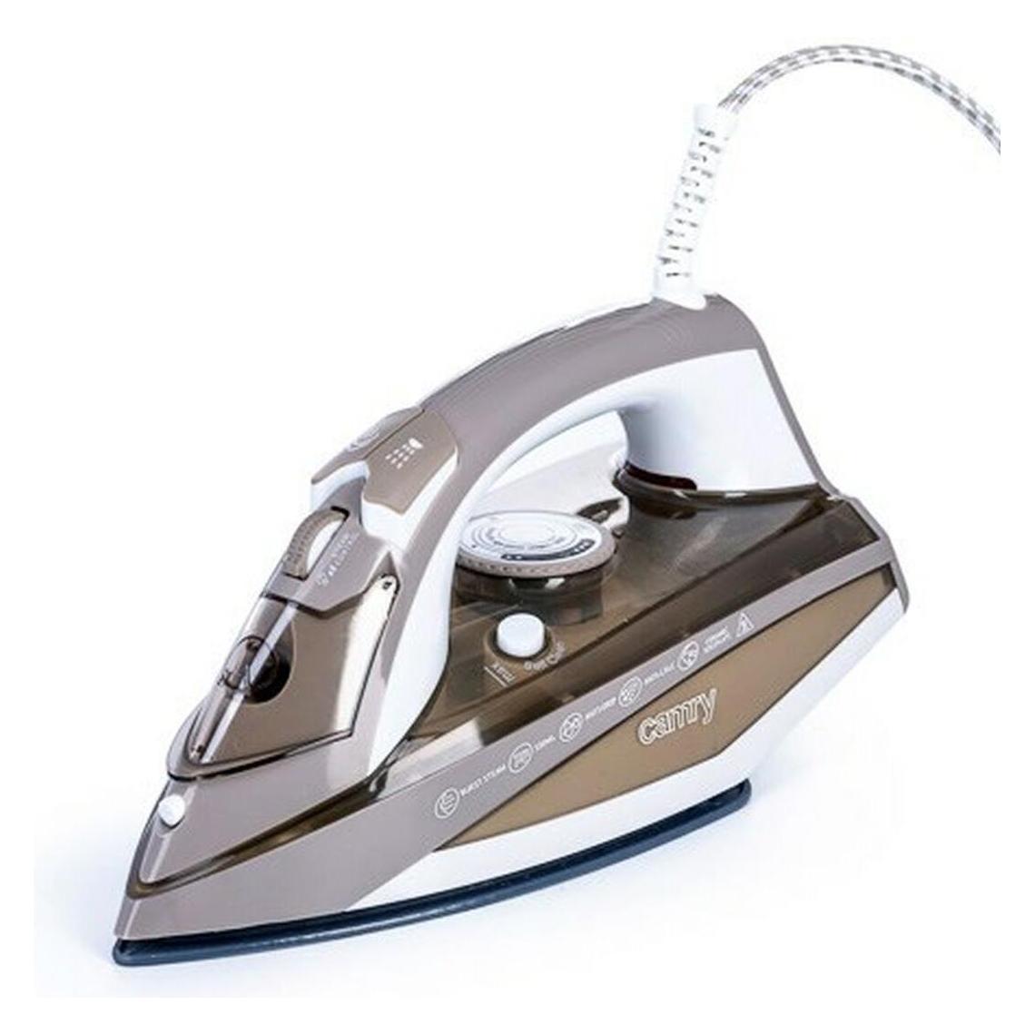 Camry CR 5018 Dampfbügeleisen Keramik-Ultra-Glide-Sohlenplatte (3000 W, 75 g/min) (CR 5018)