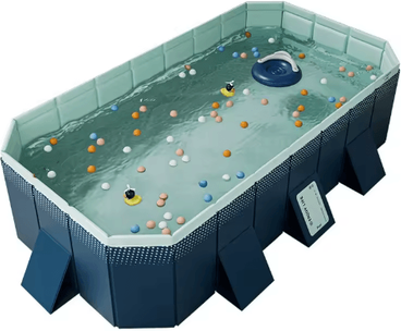 Inspire Picks Inflatable Installation Free Swimming Pool Thickened Wear Resistant Foldable Bathtub 1.85m India Blue Inf