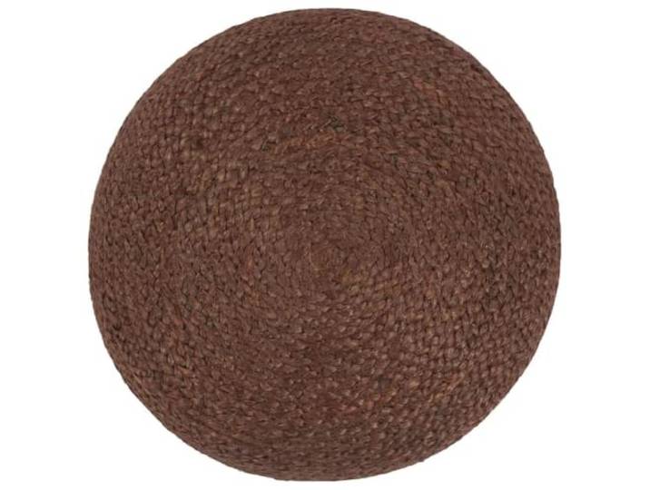 smnyxs Sitzsack, handgefertigt, Braun, 40 x 45 cm, aus Jute Geflochtene Jute-Schnüre, Kugeln aus EPS-Schaum, Fußstütze, vor dem Sofa oder Sessel, warme Atmosphäre