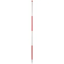 Nestlé, Messlehre, Fluchtstab zerlegbar, rot/weiß, 2,16 m (216 cm)