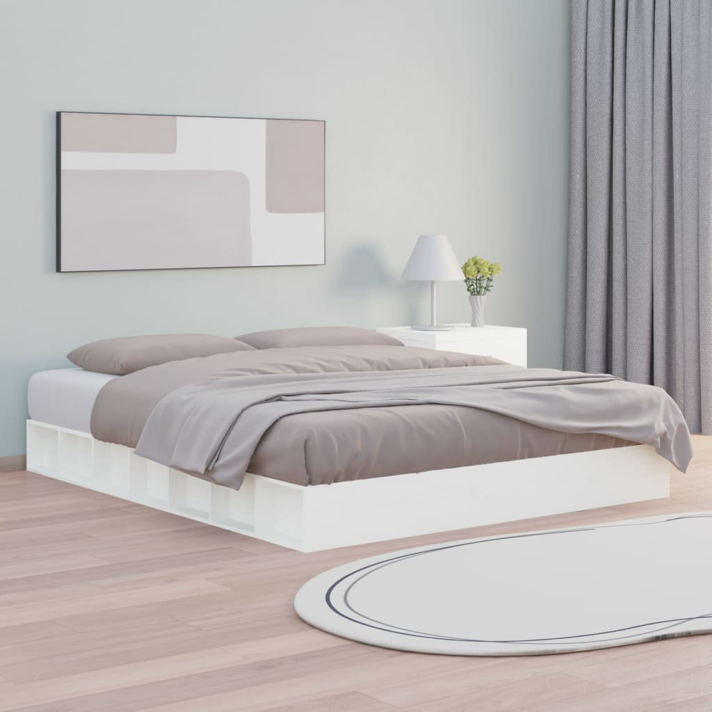 Alpen Home Rosenbloom Solid Wood Bed White Super King (6')