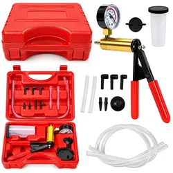 Bremsvakuumpumpe mit Manometer und Koffer 120 ml
