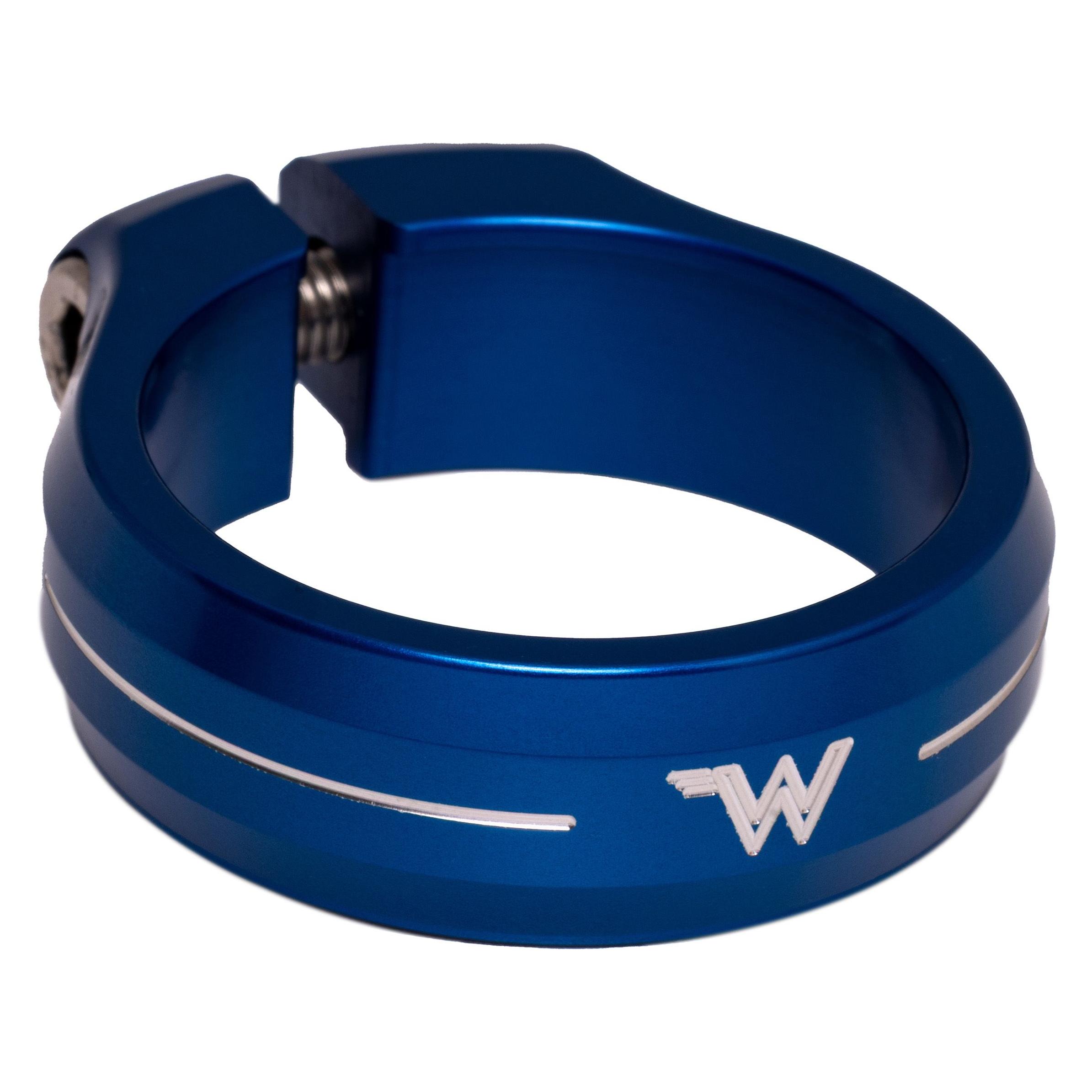 White Industries Sattelklemme, 30.0mm, blue (70538635)