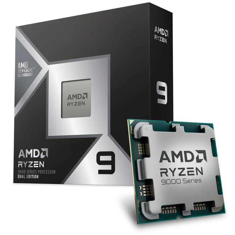 AMD Ryzen 9 9950X3D2 CPU, 16 Kerne, 5,6 GHz, Sockel AM5 (Granite Ridge) - boxed, ohne Kühler