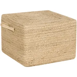 POUF Jute Naturfarben Dhadar
