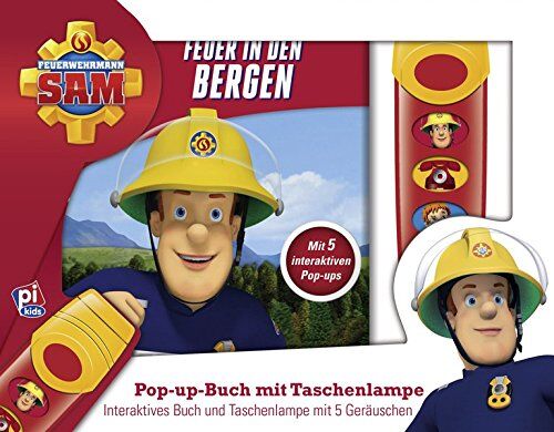 Phoenix International Publications Germany GmbH - Feuerwehrmann Sam - Feuer in den Bergen - Pop-up-Buch mit Taschenlampe - 5 Geräusche - Preis vom 19.10.2026 19:33:35 h