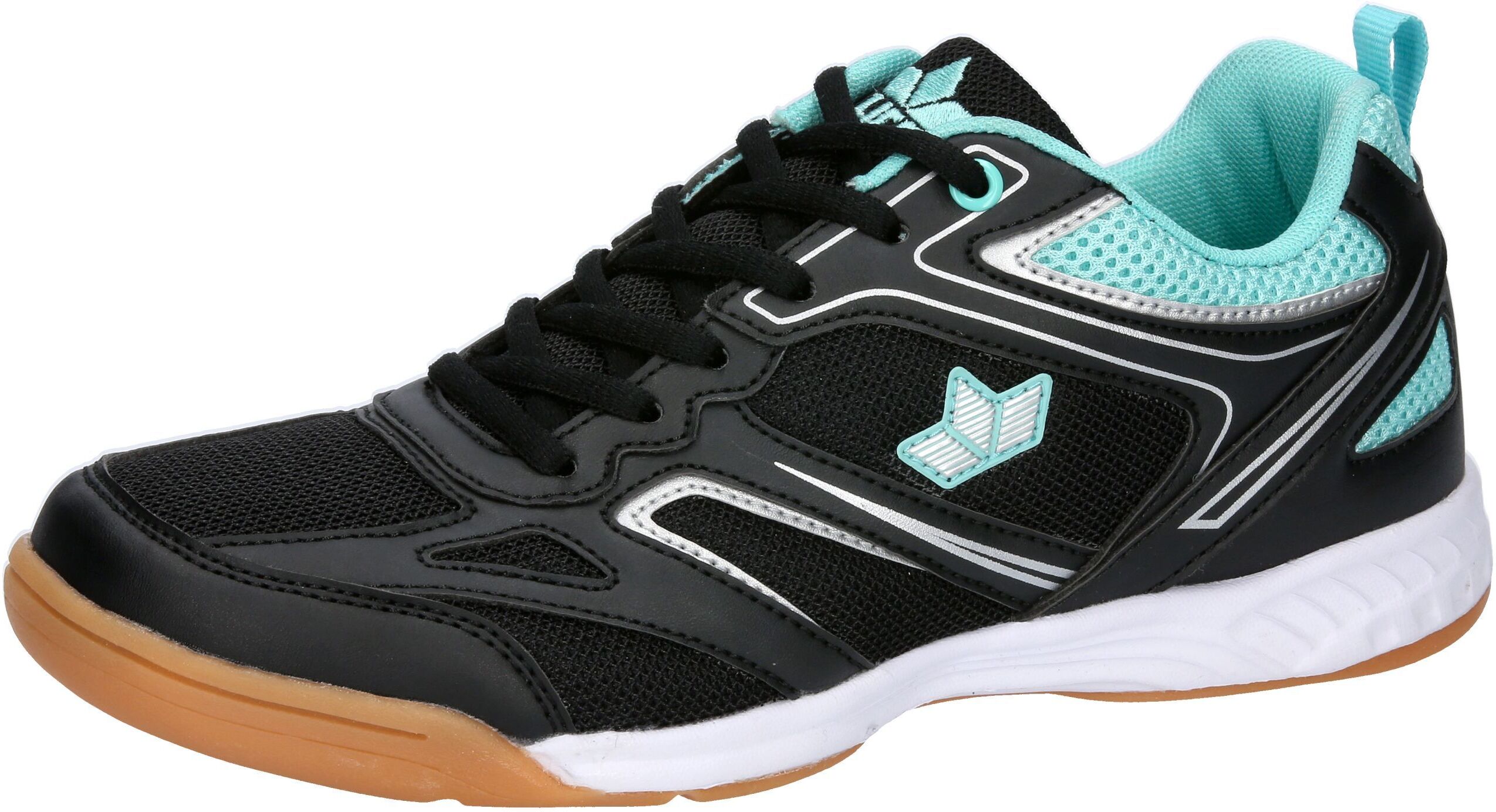 Indoorschuh LICO "Indoorschuh Airsoft Indoor", Damen, Gr. 38, Textil, schwarz, Synthetik, Schuhe Indoorschuh schwarz 38, Textil