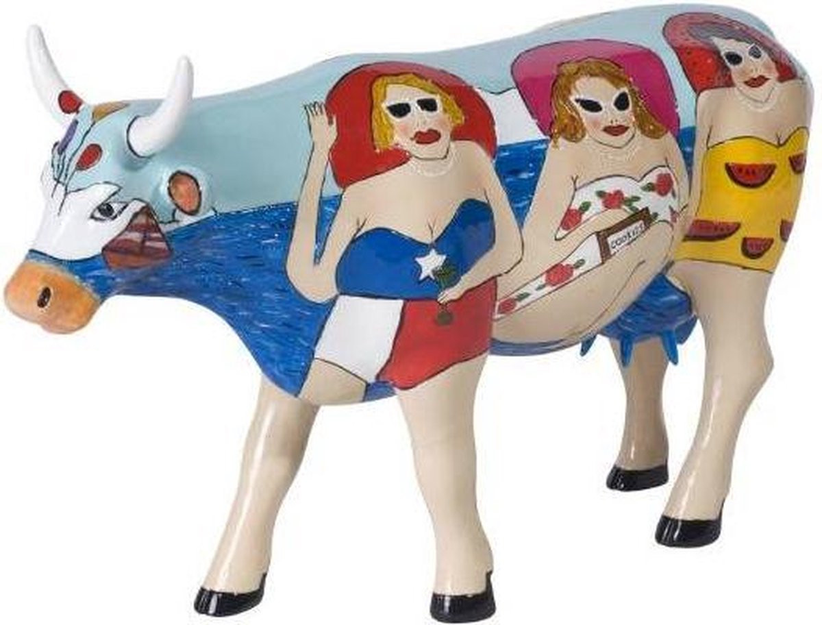 Cowparade Large Funseeker Summer Tabletop Decoratie