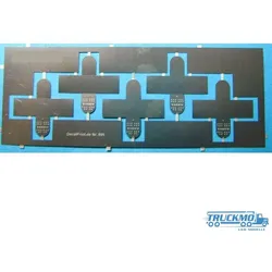 ModelPrint Ätzteile Auspuffabdeckung Volvo Lowline / Kipper 12A-0895