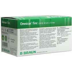 Omnican fine Pen Kanüle 0,33x12 mm 100 St