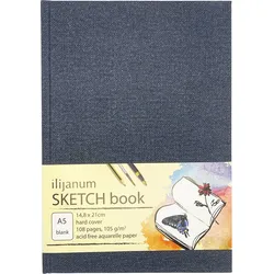 Ilijanum Skizzenbuch DIN A5 blanko, Anzahl der Seiten:  54