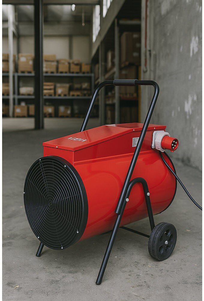 kaiserkraft Elektro-Heizkanone, 30000 W, 30 kW, LxBxH 565 x 860 x 620 mm