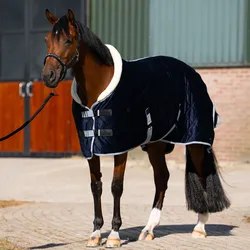 HV Polo Stalldecke HVPSacha navy Stable Blanket, Größe: 125 Gesamtlänge (Rücken 95 cm)