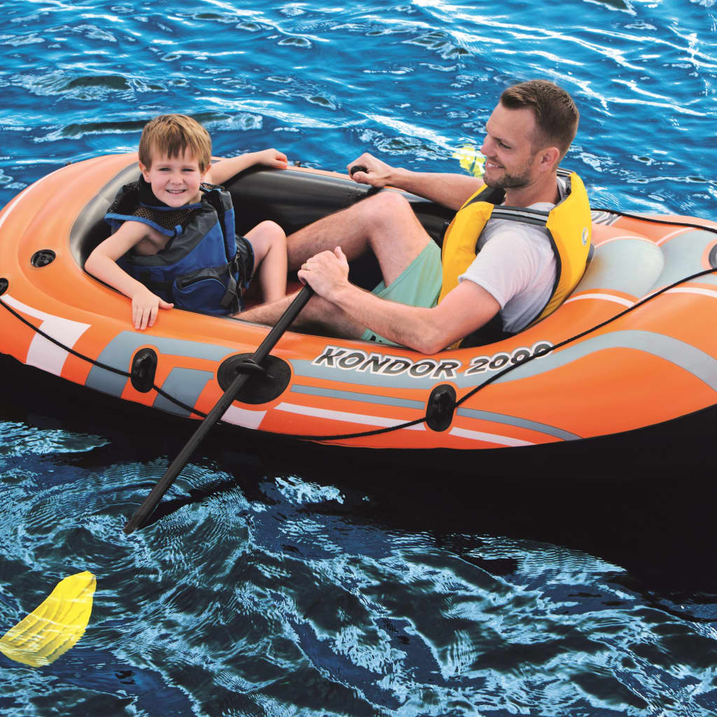 Bestway Ensemble de canot pneumatique Kondor 2000 Set 188x98 cm 61062