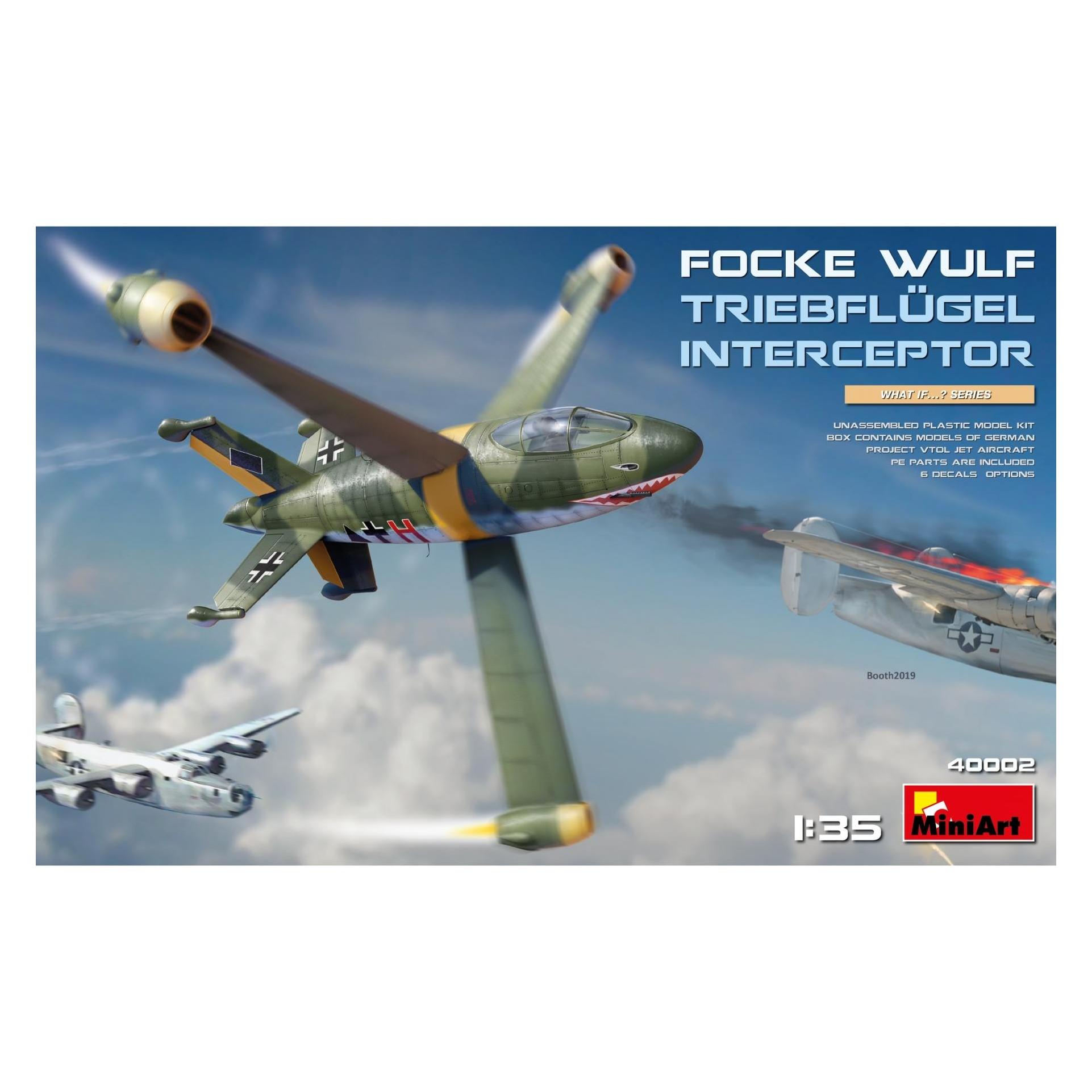 Mini art Focke-Wulf Triebflügel Interceptor (40002)