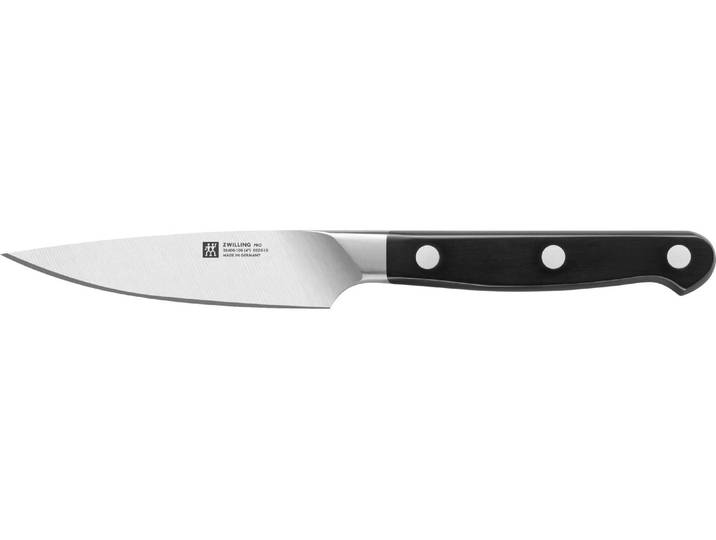 Kochmesser ZWILLING Pro 10 cm , schwarz, Edelstahl, Stahl, Kochmesser, Kochmesser