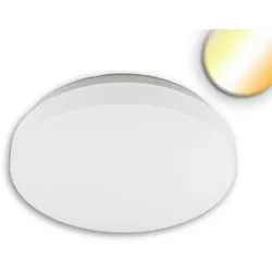 ISOLED LED Außendeckenleuchte DN280 mit HF-Sensor, IP64, rund, Ø 28cm ISO-116718