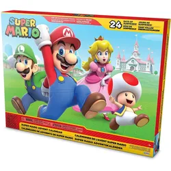 Nintendo Adventskalender Super Mario & Co. mit goldenen Mario & Bullet Bill