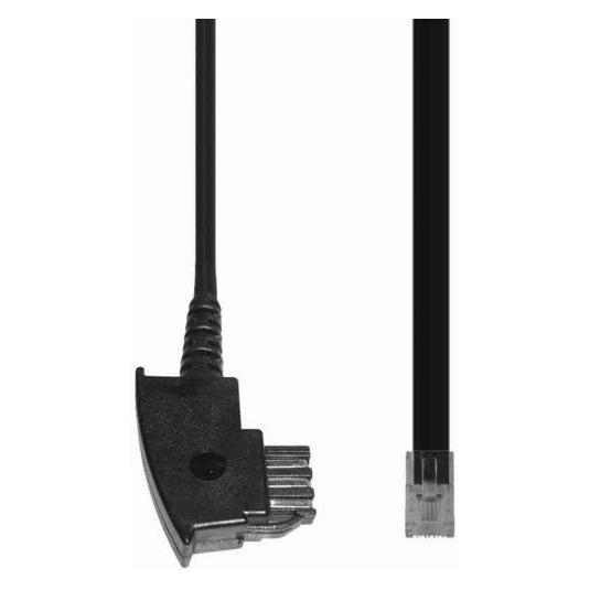 E+P T 180/3 3m Schwarz Telefonkabel (T180/3)