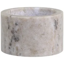 Chic Antique Morlaix Kerzenhalter aus Marmor, H6/D10 cm, latte