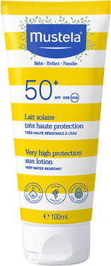 Mustela Latte Solare SPF 50+ Protezione Per Tutta La Famiglia 100 ml