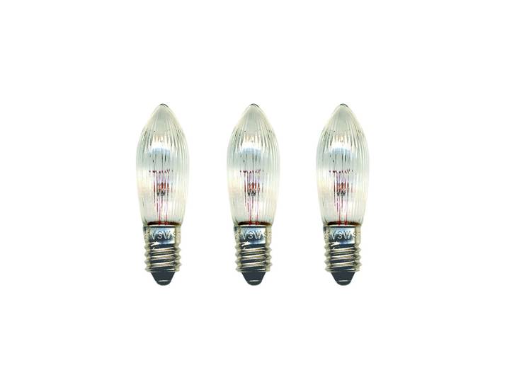 Star Trading Lot de 3 lampes de rechange E10 Star Trading 304-55 (7 bras)