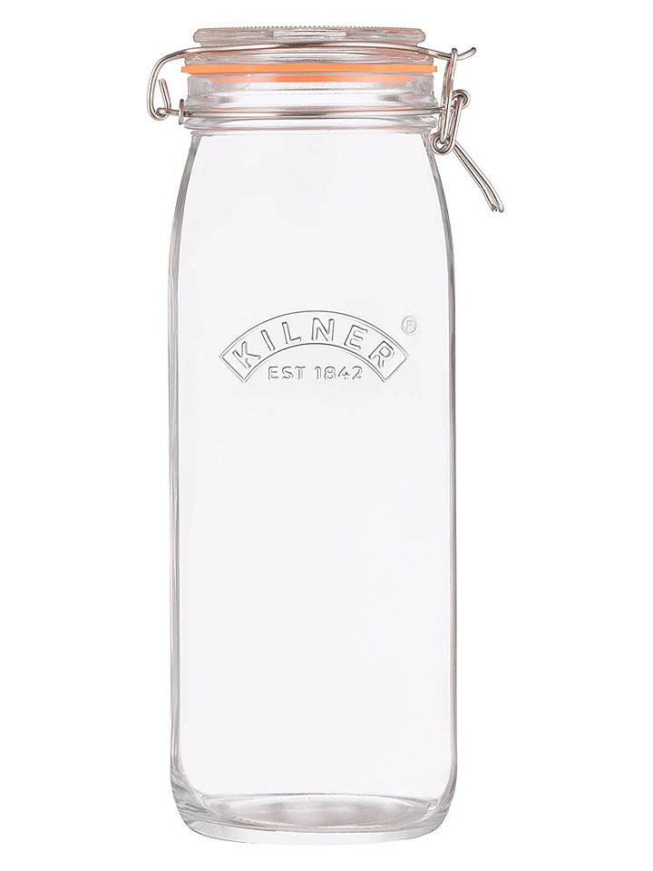 Kilner Glas mit Bügelverschluss - 2,1 L - onesize