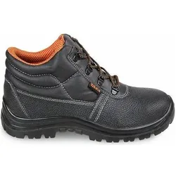 BETA, Sicherheitsschuhe, SCARPE ALTE PELLE NERA BASE C/LAM BK 40, Grau, 40 mm (S1P, 40)