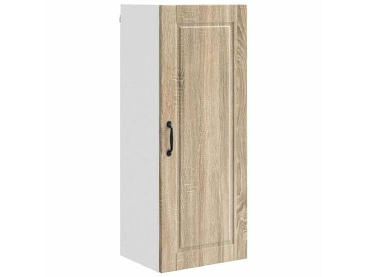 GPWERSDF Wandschrank Porto Sonoma-Eiche 40x31x100 cm Holzwerkstoff Wandmontiert, Viel Stauraum, Regale, Moderne Küche, Einfache Reinigung