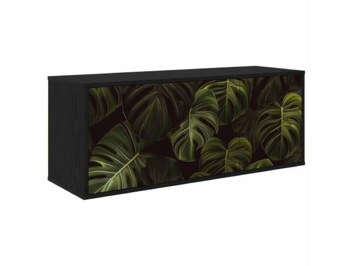 Wandmontierter TV-Schrank ELBURG 102x33x40 cm Holzwerkstoff mit Stauraum Wandmontage, schwebendes Design, viel Stauraum, dekoratives Muster, Holzwerkstoff, glattes Finish