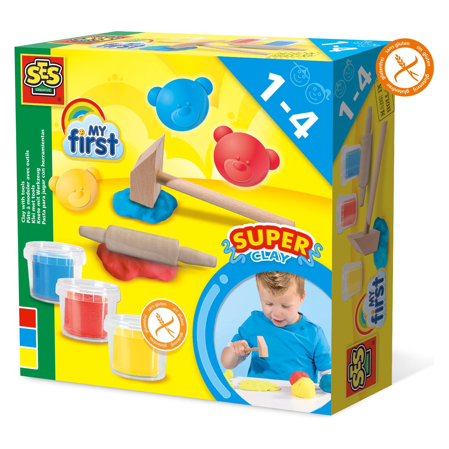 Ses My First Knetset mit Werkzeug (14432)