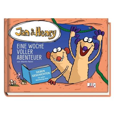 Jan & Henry - Eine Woche voller Abenteuer, Gebundene Ausgabe von Martin Reinl, Zeitgeist Media, 978-3-934046-36-8