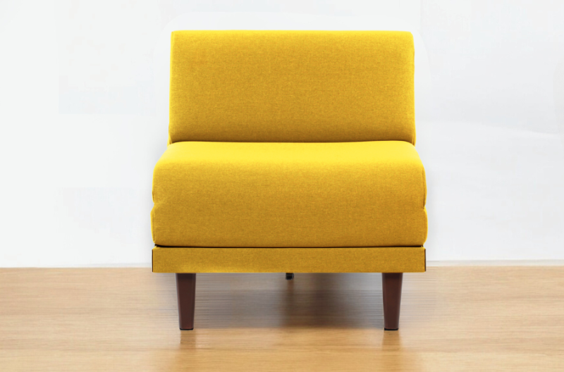 Likoolis Fauteuil lit Français 1 Place PACHA 80 SMALL sans accoudoirs