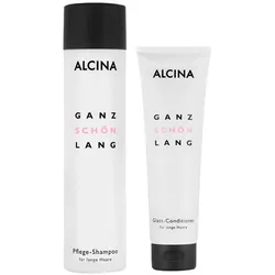 400ml Alcina GANZ SCHÖN LANG Set (Shampoo 250ml + Conditioner 150ml)