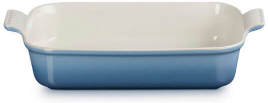 Le Creuset Chambray Stoneware Large 32cm Heritage Rectangular Dish