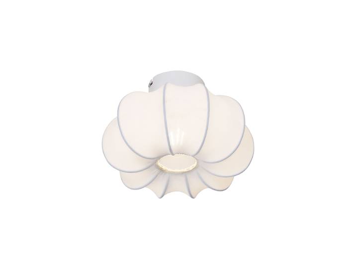 Plafonnier Japandi blanc 27cm - Plu Asyesha