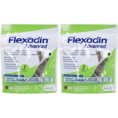 Flexadin Advanced Chews Erg.Futterm.f.Katzen 2x 2x1x60 St Kautabletten