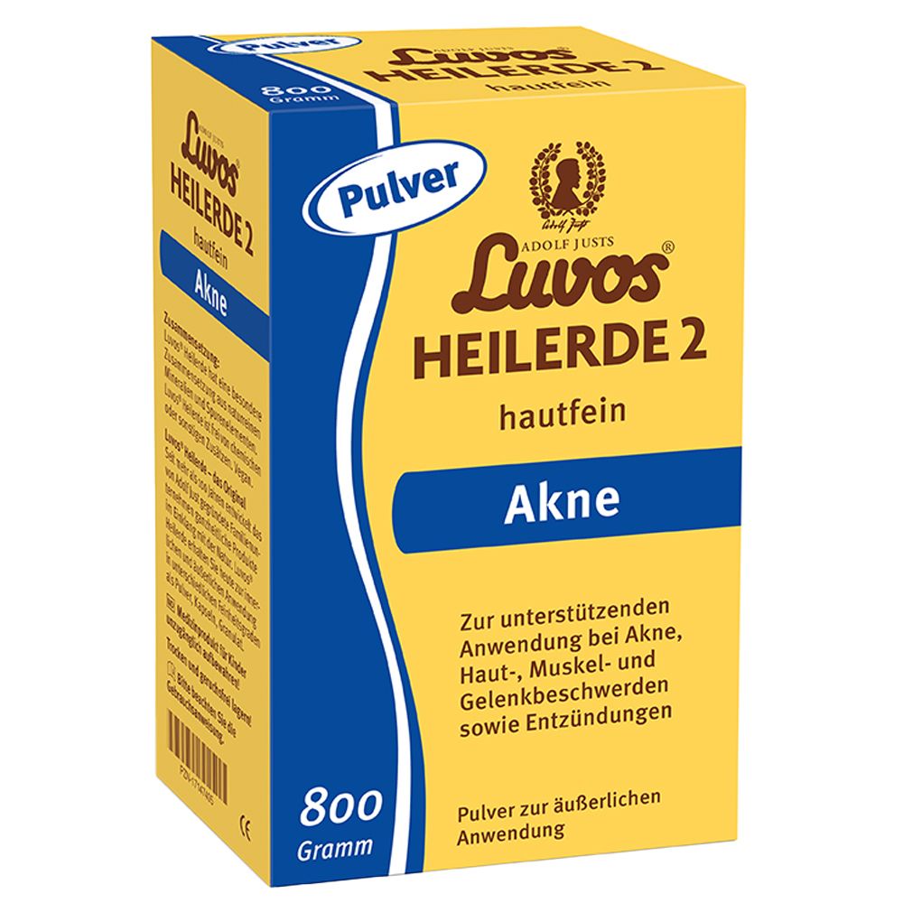 Luvos Heilerde 2 hautfein 800 g Pulver