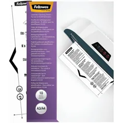 Fellowes Reinigungsblätter mit Carrierfunktion für Laminiergeräte glänzend 21,5 x 30,3 cm