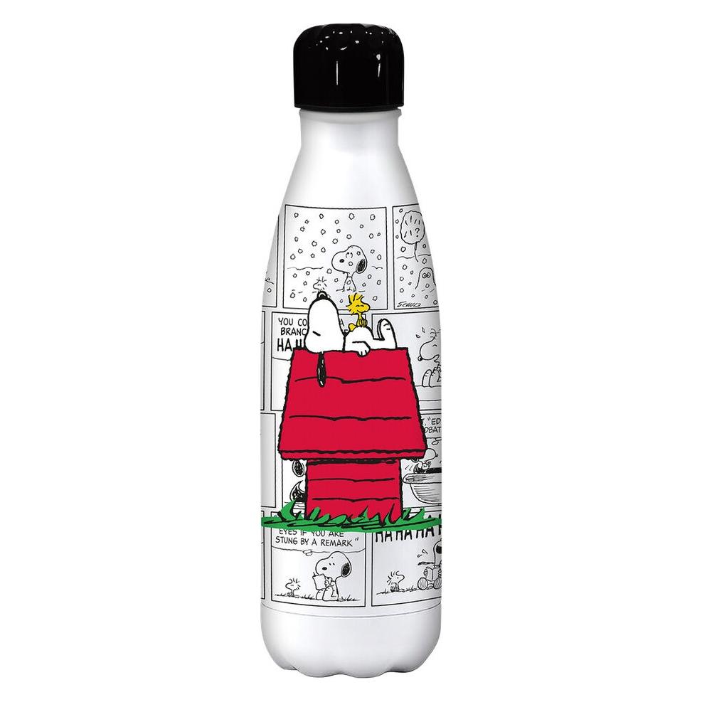 Kids Licensing Peanuts Snoopy stainless steel water bottle 500ml (0.50 l) (PT00006)