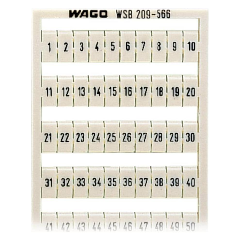 Wago Klemmleiste für DIN-Schiene (Diverse) (209-566)
