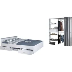 KINDERZIMMER SET Parisot Mega 2-tlg. Holzdekor Weiß