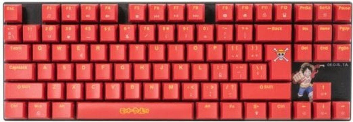 Blade Gaming OP4001 Mechanisch Gaming Toetsenbord zonder Numeriek Keypad, USB, QWERTY, Bordeauxrood