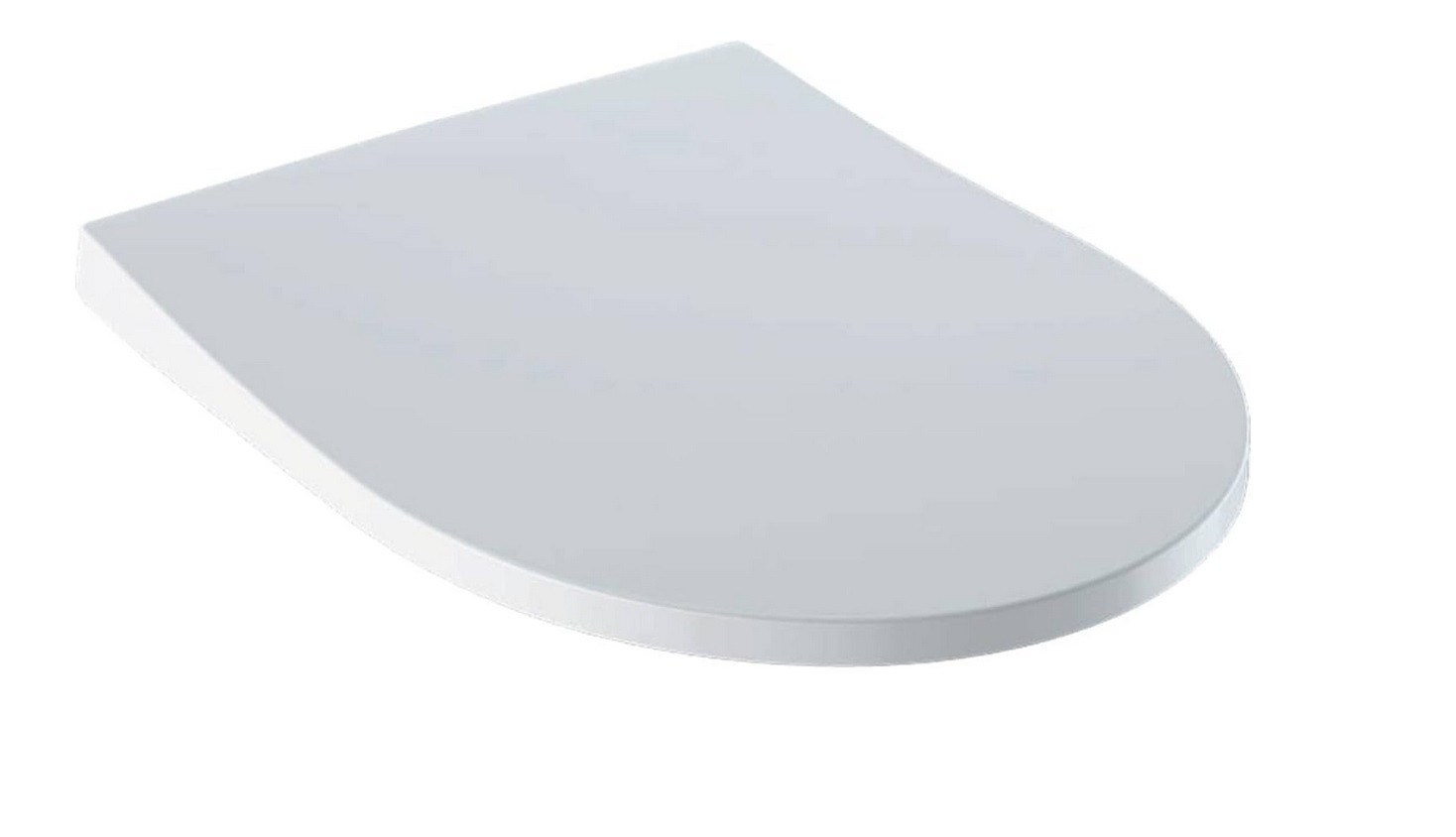 Ramm toiletzitting compatibel met Geberit/Kermag Renova nr. 1, antibacterieel Duroplast, met Soft Close sluiting