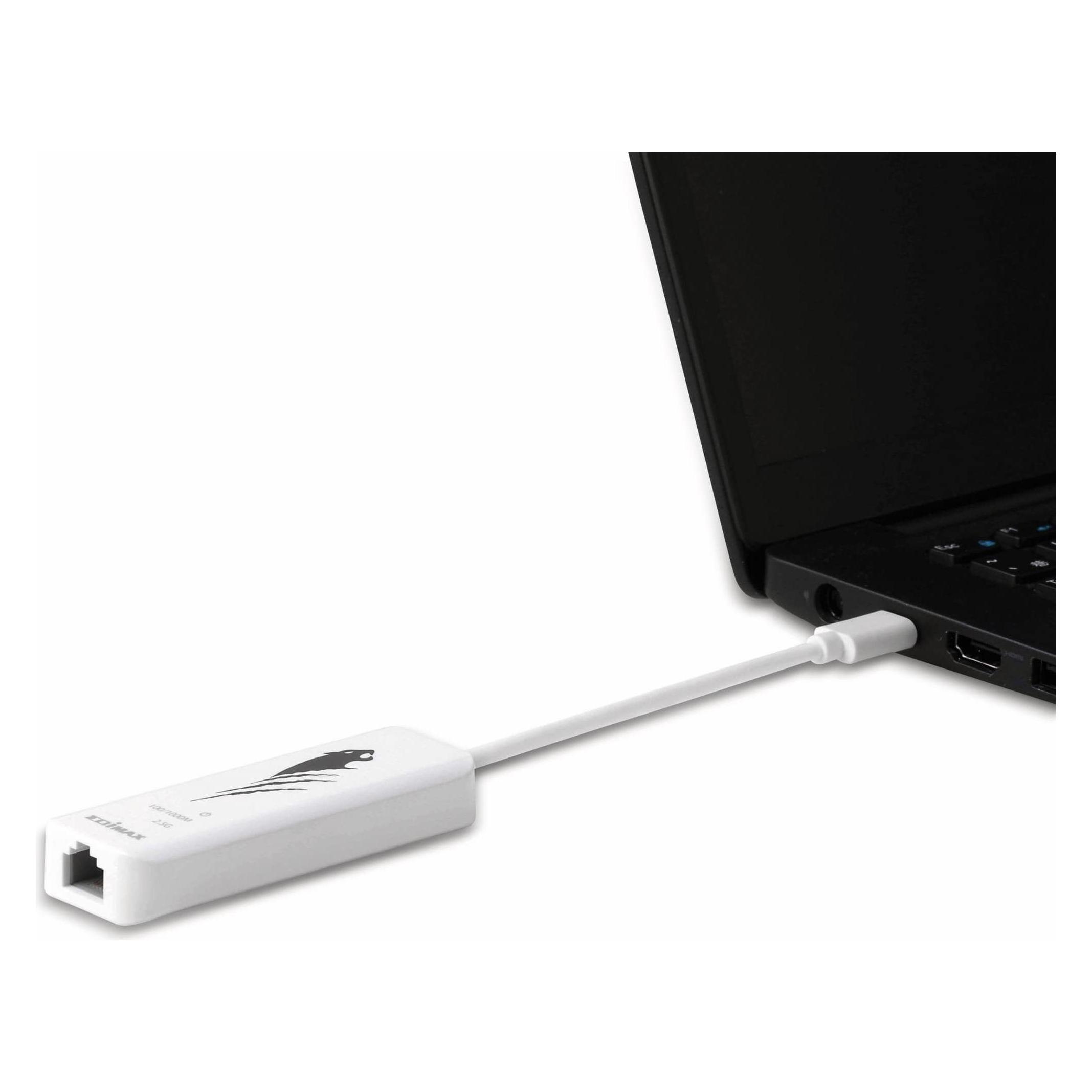 edimax EU-4307 (USB-C 3.1 Gen 1, RJ45 2.5 Gigabit Ethernet (1x)) (EU-4307)