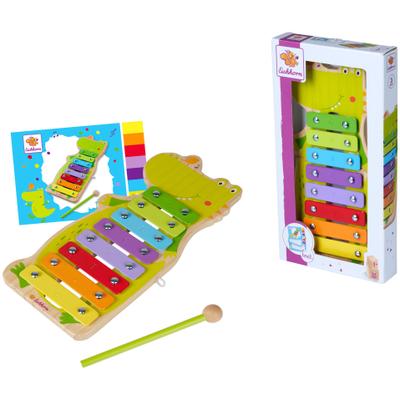 Spielzeug-Musikinstrument EICHHORN "Musik Xylophon", bunt, Spielzeug-Musikinstrumente, KinderB:15,5cm H:3,5cm T:29,5cm, B:15,5cm H:3,5cm T:29,5cm