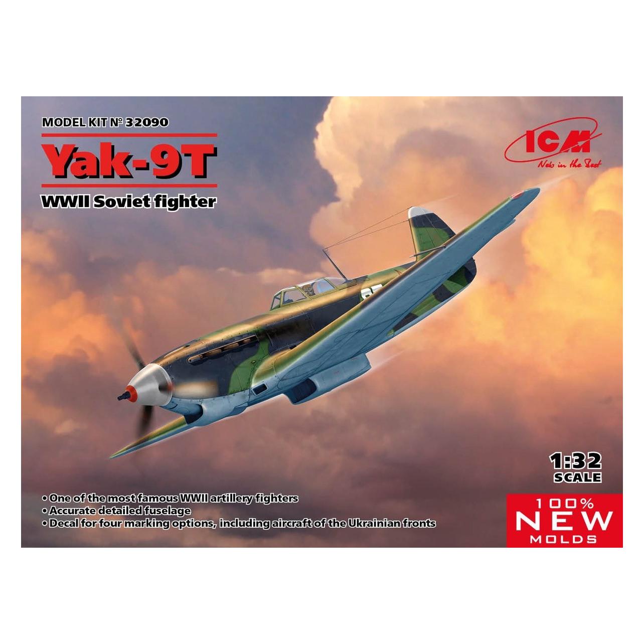 ICM Yak-9T, WWII Soviet fighter (32090)